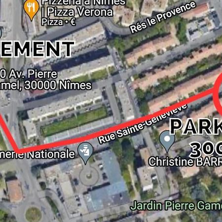 Splendide Studio Moderne - Proche Centre - Laverie Nîmes Exteriér fotografie